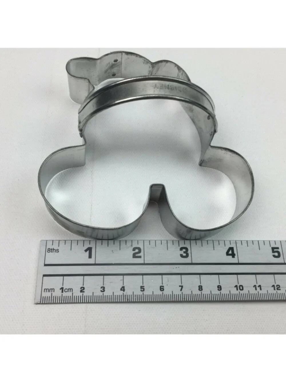 Disney Mickey Mouse Head Face Set 2 Metal Cookie Cutters Egg Ring Kitchen Baking